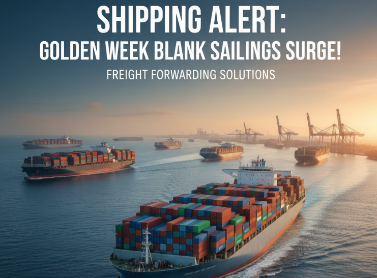 Shipping Alert: Golden Week Blank Sailings Surge!