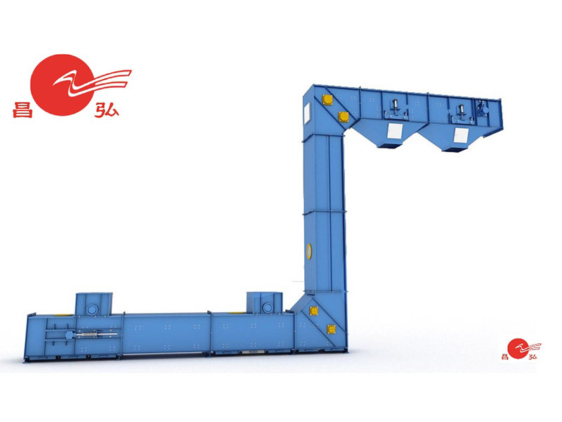 Working principle of Z-type bucket elevator