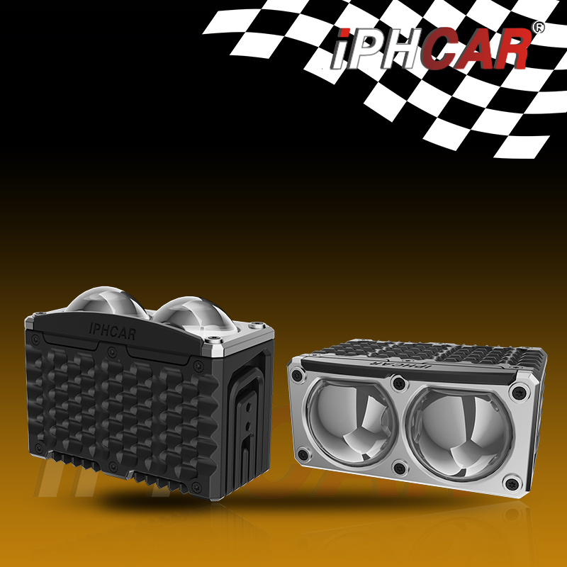IPHCAR Car Spotlight Headlight driving light 2-lens spotlight modification
