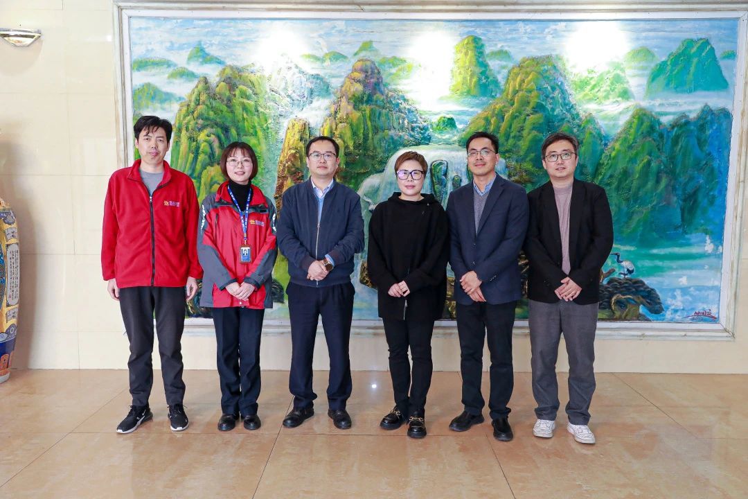 区委组织部、区经信局领导走访k1体育集团 交流高层次人才引进工作