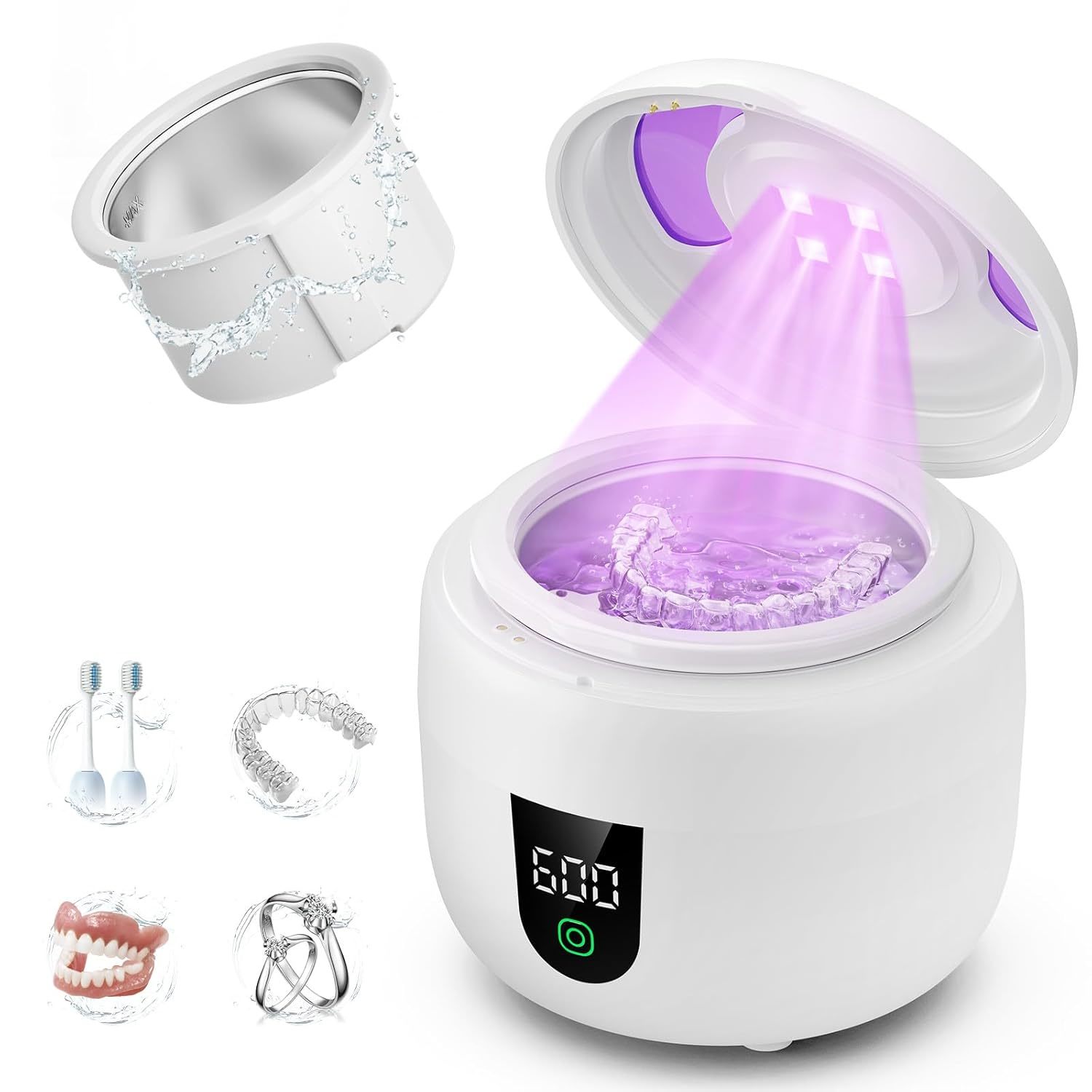 Removeable Tank Retainer Ultrasonic Cleaner