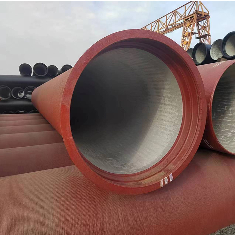 Ductile iron pipes class k9 for drinking water