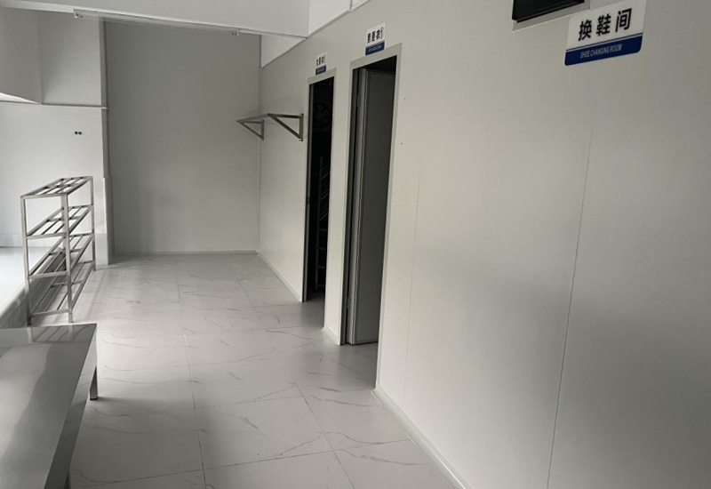 visitor corridor