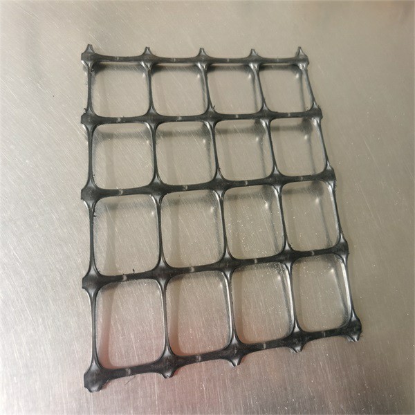 Factory price steel plastic PP Biaxial Geogrid 60kn for road construction