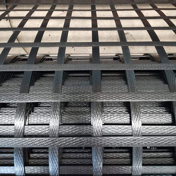 Geocomposite Composite Steel Plastic Geogrid Reinforced Biaxial Mining Production Wire Mesh