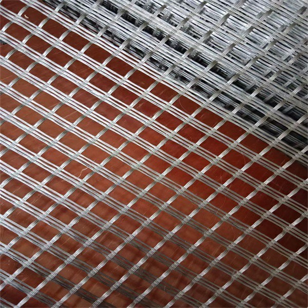 50kn/M Fiberglass Geogrid Uneven Settlement The Junction of New and Old Roads