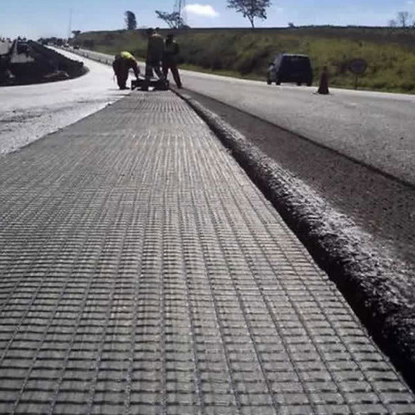 Asphalt Reinforcement Fiberglass Geogrid