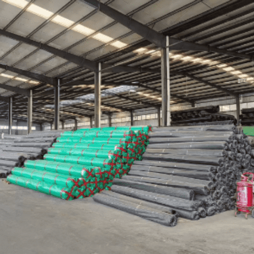 Polyester (PET) staple fibre nonwoven geotextile Used for Road Reinforcement