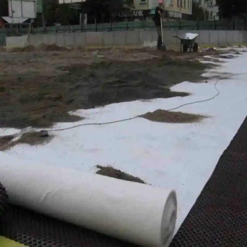 Needle Punched Nonwoven Long Fiber Geotextile Use in Driveway Fabric