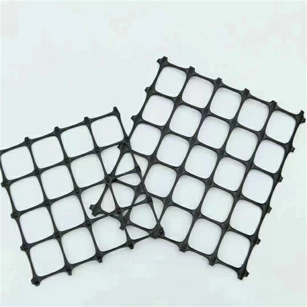 Big Mesh Size Plastic Grid Mesh Pp Biaxial Geogrid From China