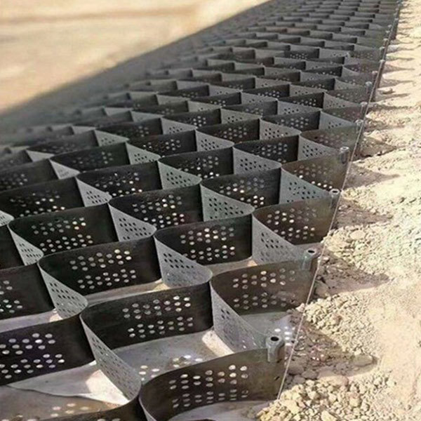 Geocells for slope protection ecological restoration
