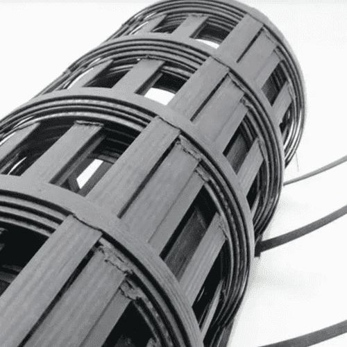 Steel Plastic Geogrid for Soil Reinforcement