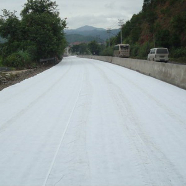 White Needle Punched Polyester Non-Woven Geotextiles
