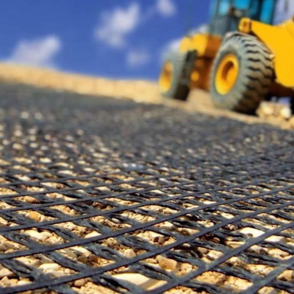 Polyester Biaxial Geogrid for Road Foundation Reinforcement
