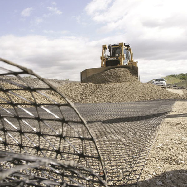 HDPE Uniaxial l Plastic Geogrid for Asphalt Pavement Reinforcement