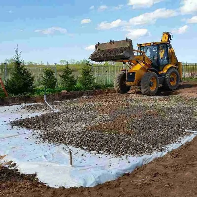 Polyester Filament Geotextile Pond Liner Highway Maintenance