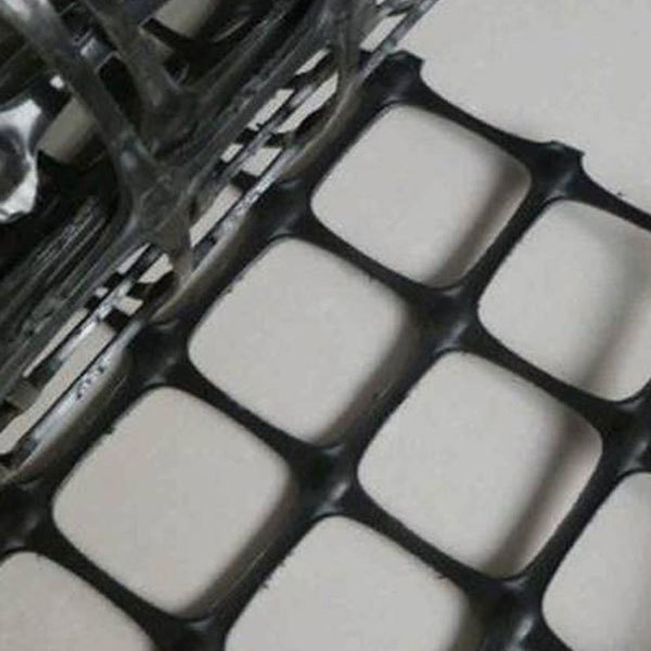 40kN & 50kN Biaxial Geogrid Rolls High-Density Plastic PP for Road and Basement Construction