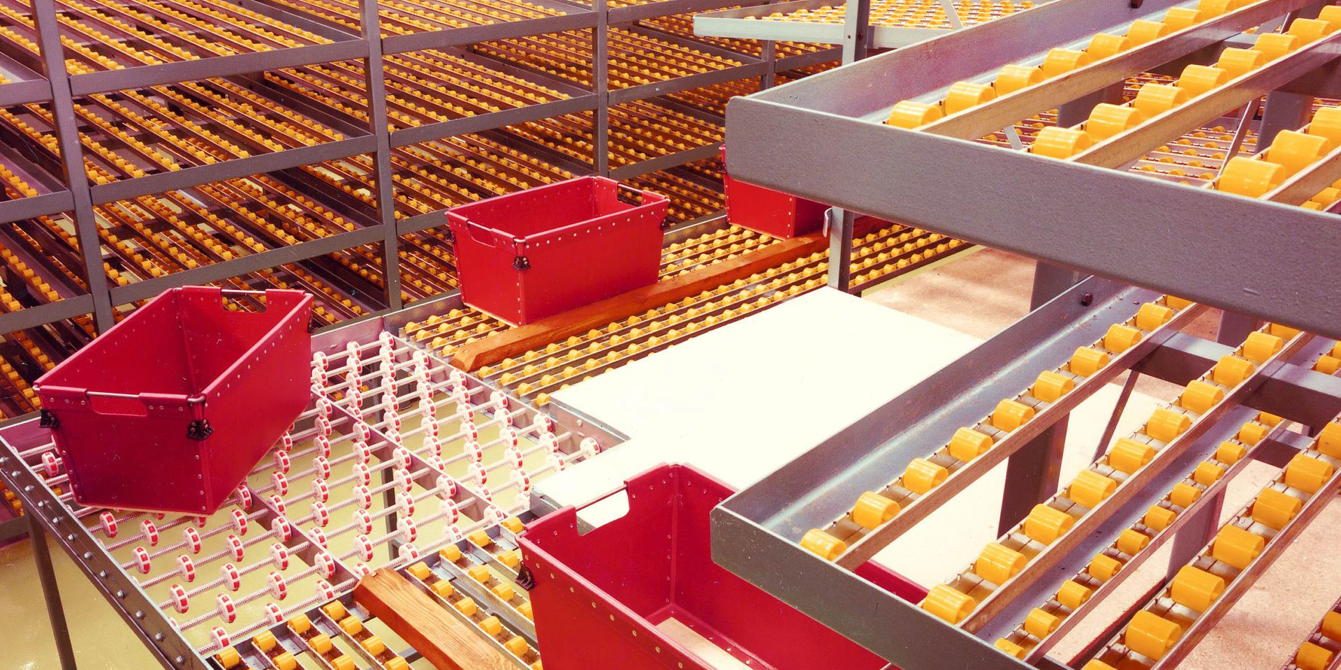 Carton flow racks Carton flow racks