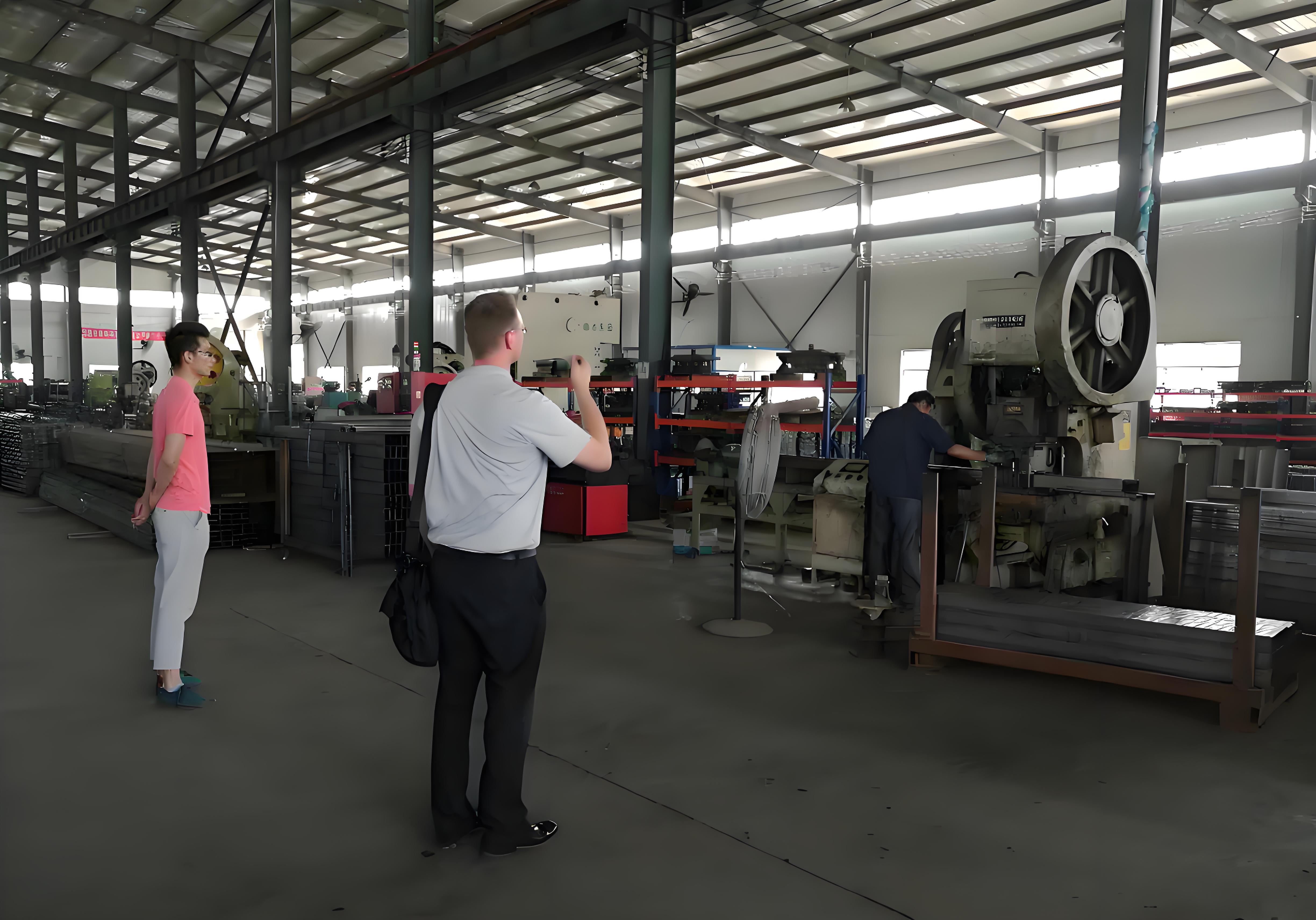 American customer visiting American customer visiting