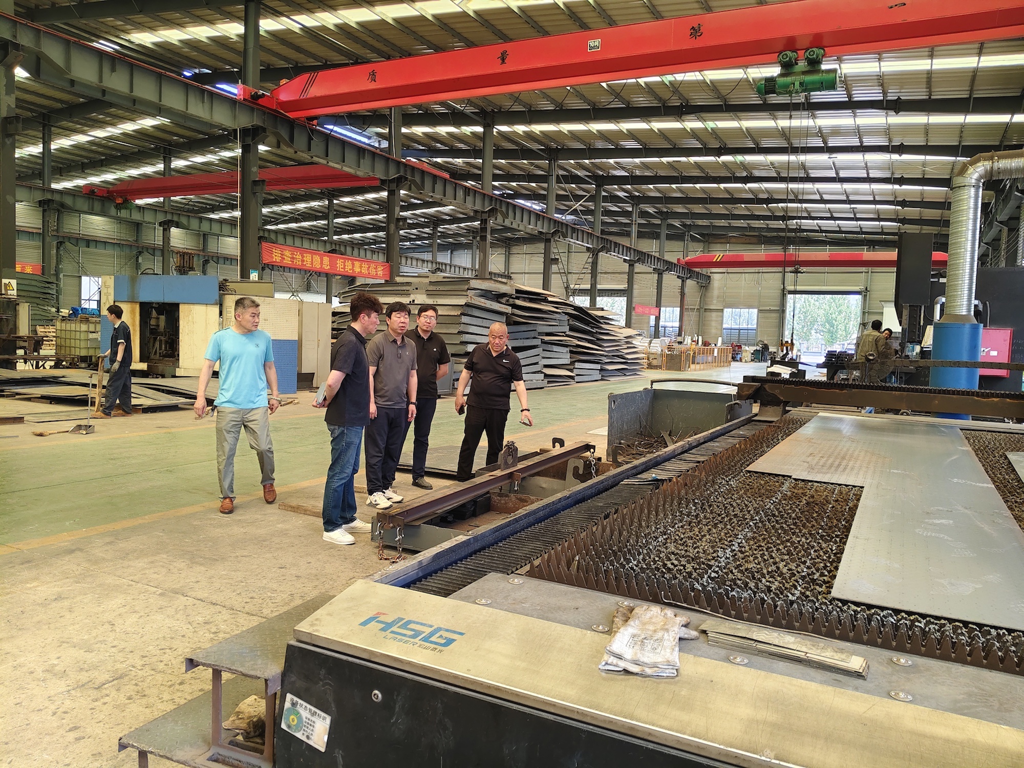Korean customers came to Fraser Electromechanical Company to carry out in-depth investigation and factory inspection