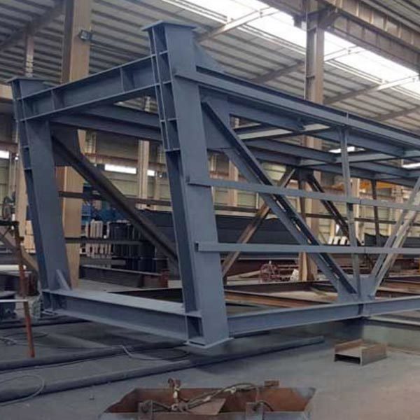 Skywalk steel structure