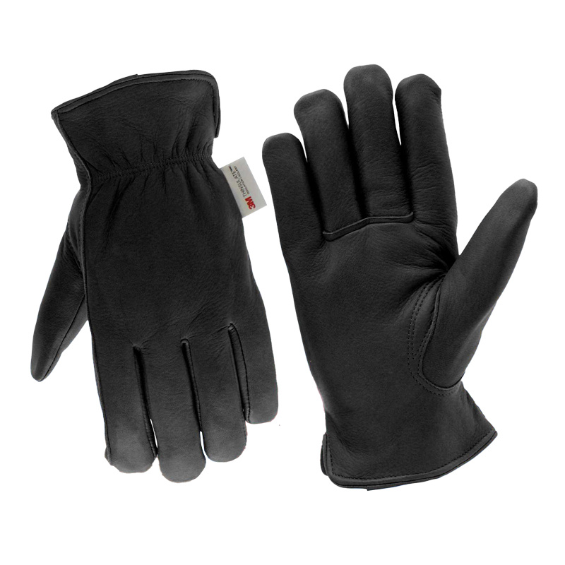 Womens deerskin winterglove in china