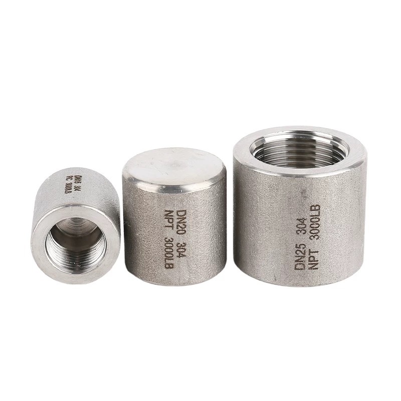 Wholesale Customized Good Quality ASTM/ASME 6000# 9000# Internal Thread 304 Stainless Steel Cap