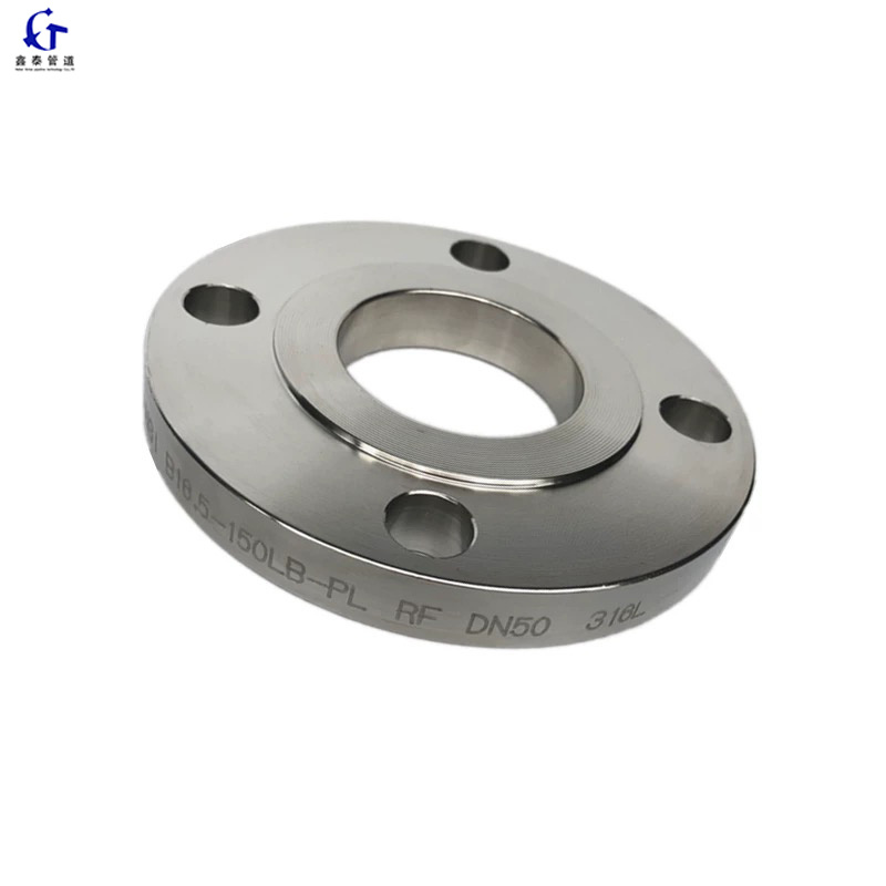 Manufacture SS 304 316 A105 ASME B 16.5 forged steel slip-on welding neck flange factory