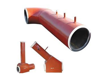 Ceramic wear-resistant tube