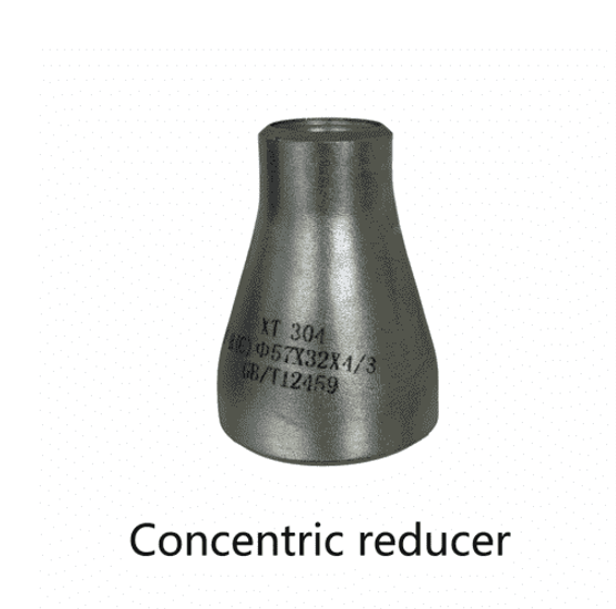 China Customized Stainless Steel Butt Weld Pipe Fitting SCH40 Pipe Fitting REDUCER ECC