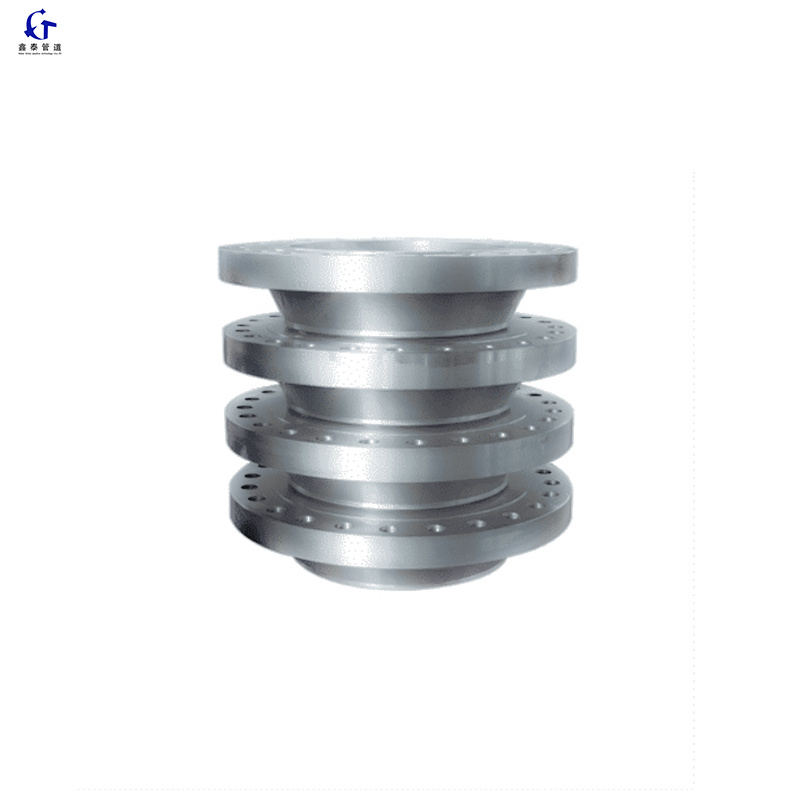 Manufacture double flanges pipe 15mm stainless steel high-pressure butt-welding flange factory