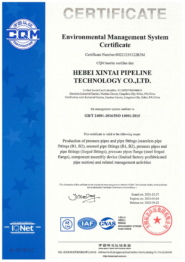 Environmental Management System Certificate-1 Environmental Management System Certificate-1