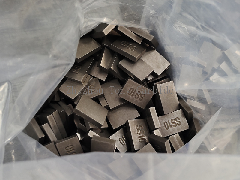 Cemented Carbide Tips SS10 20*14*4 for Stone Cutting