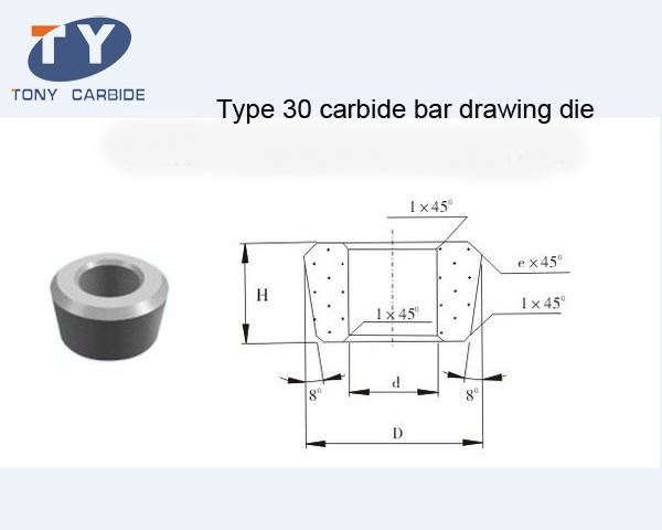30 - type drawing pipe dies