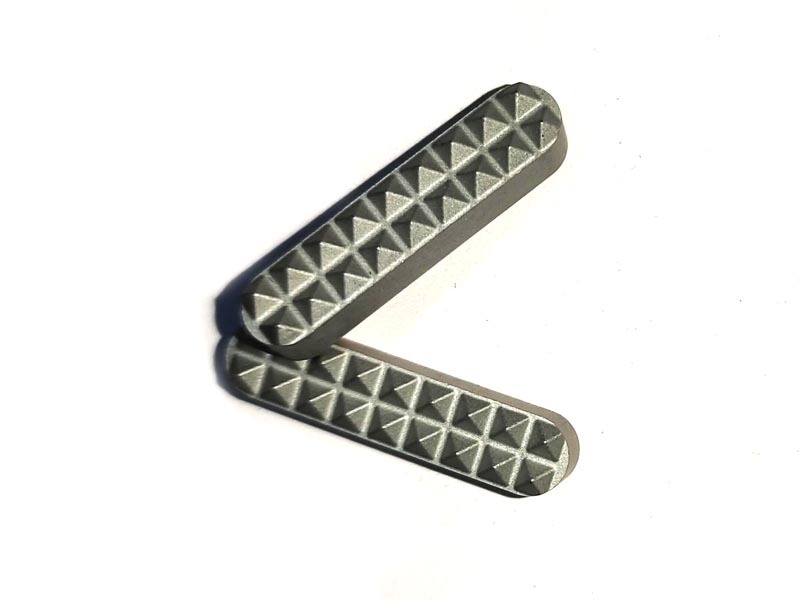 gripped carbide inserts for chuck jaw