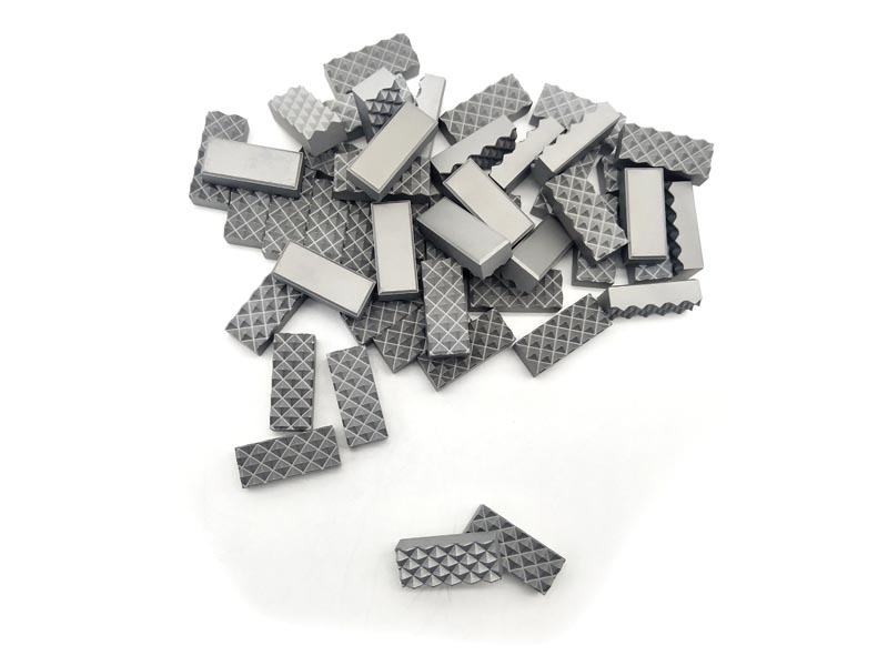 gripped carbide inserts for chuck jaw