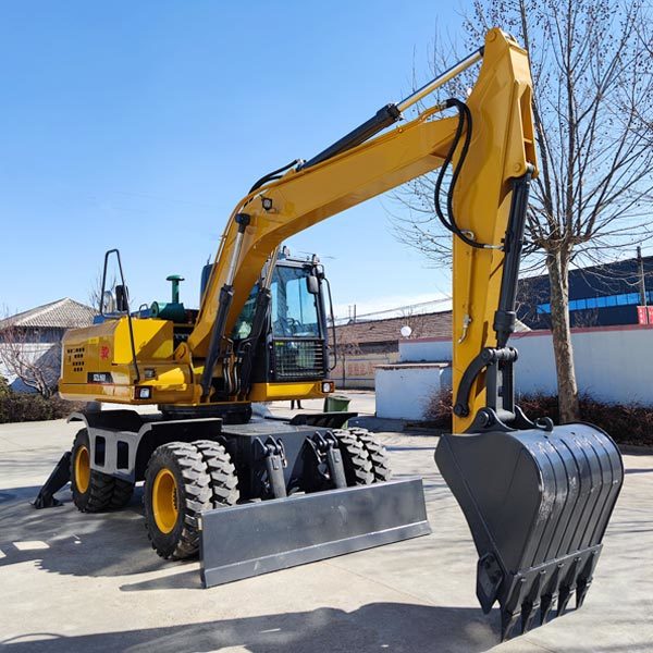 Excavador de 160 ruedas