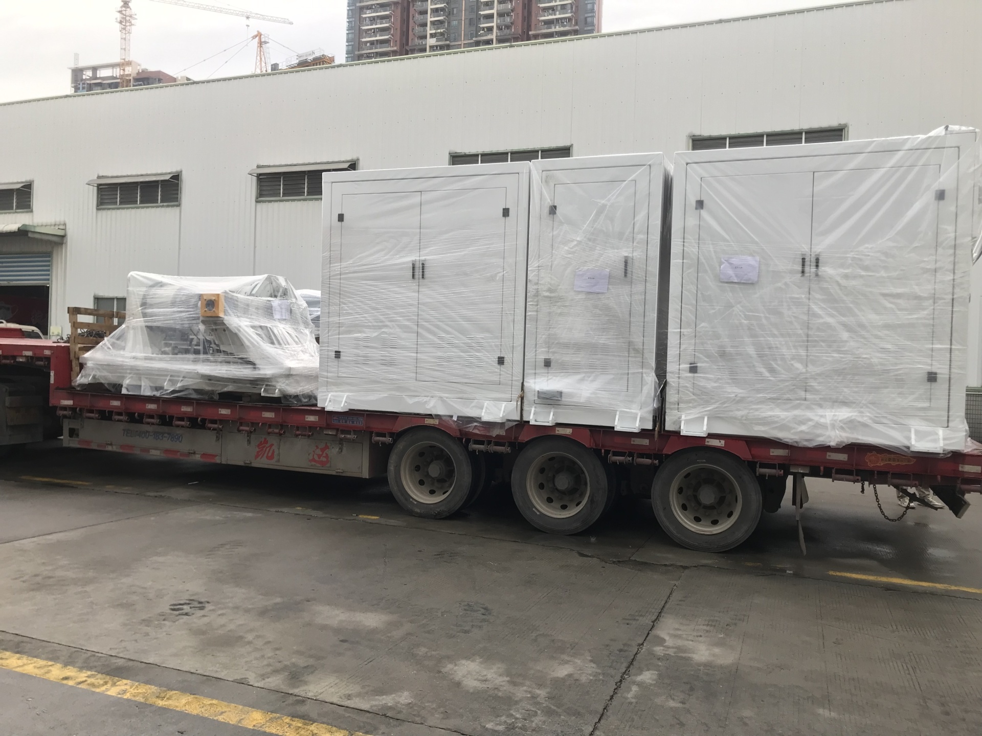 The equipment delivery is busy and non-stop, fully committed to the market. The equipment delivery is busy and non-stop, fully committed to the market.