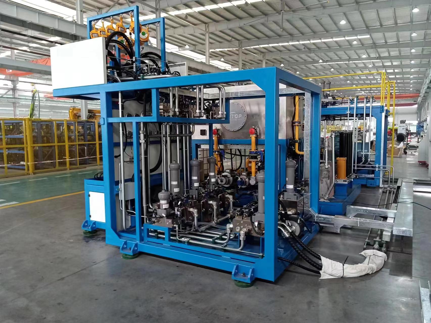 Hydraulic component integrated test bench