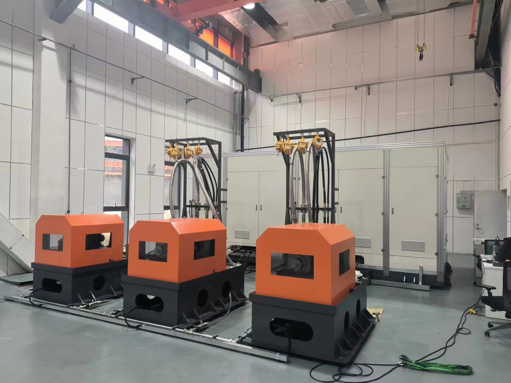 The flywheel test bench produced by our company has been running without faults for 8 months and has successfully completed the final acceptance!