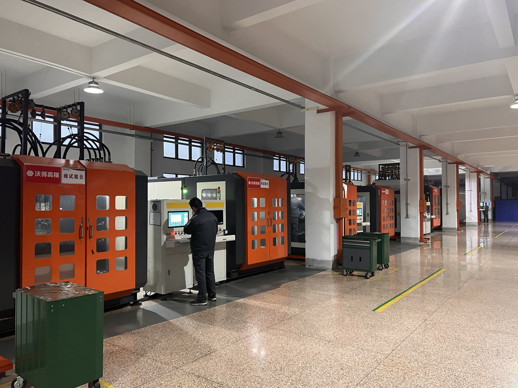 Hydraulic component integrated test bench