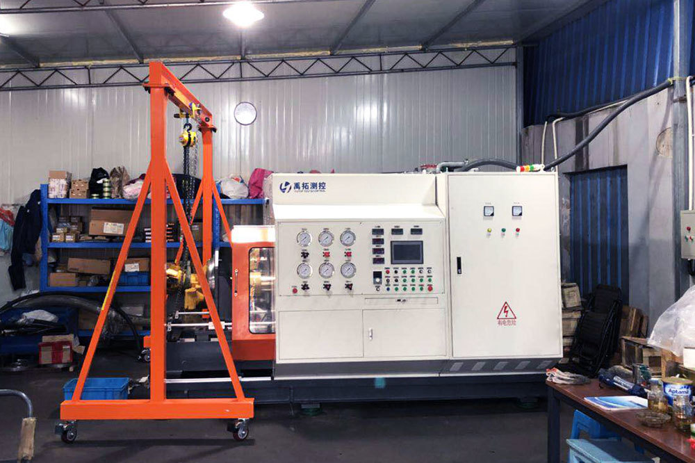 Hydraulic pump (motor) test bench