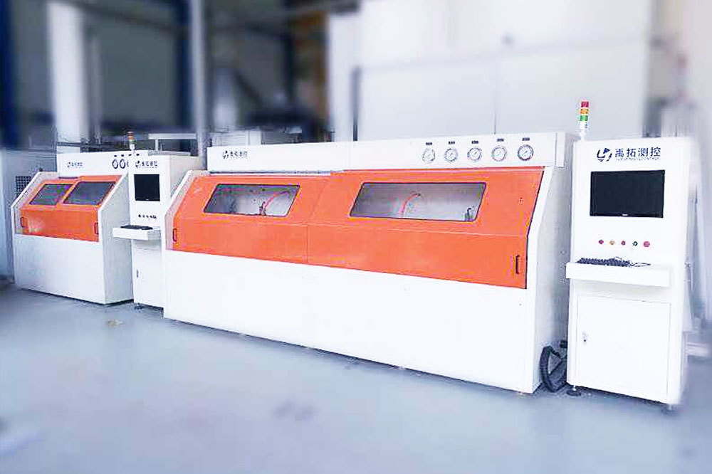 Pneumatic component integrated test bench