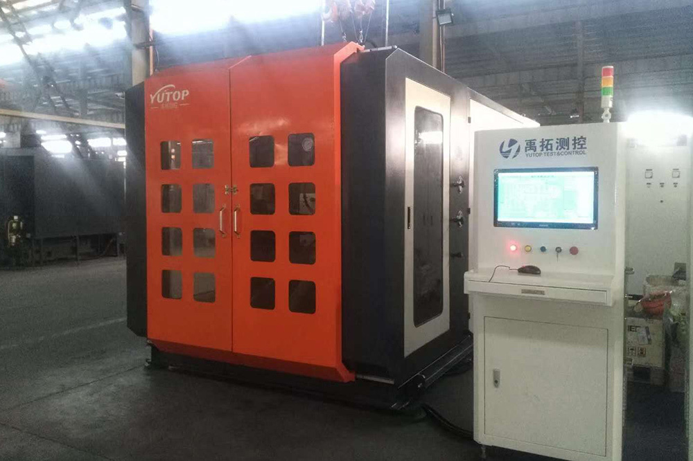 Hydraulic pump factory test bench