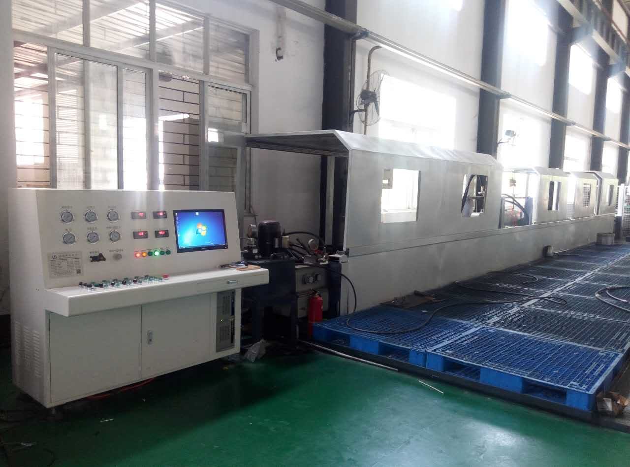Cylinder type test bench