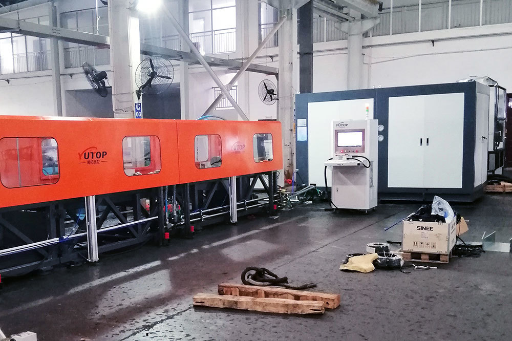 Hydraulic cylinder factory test bench
