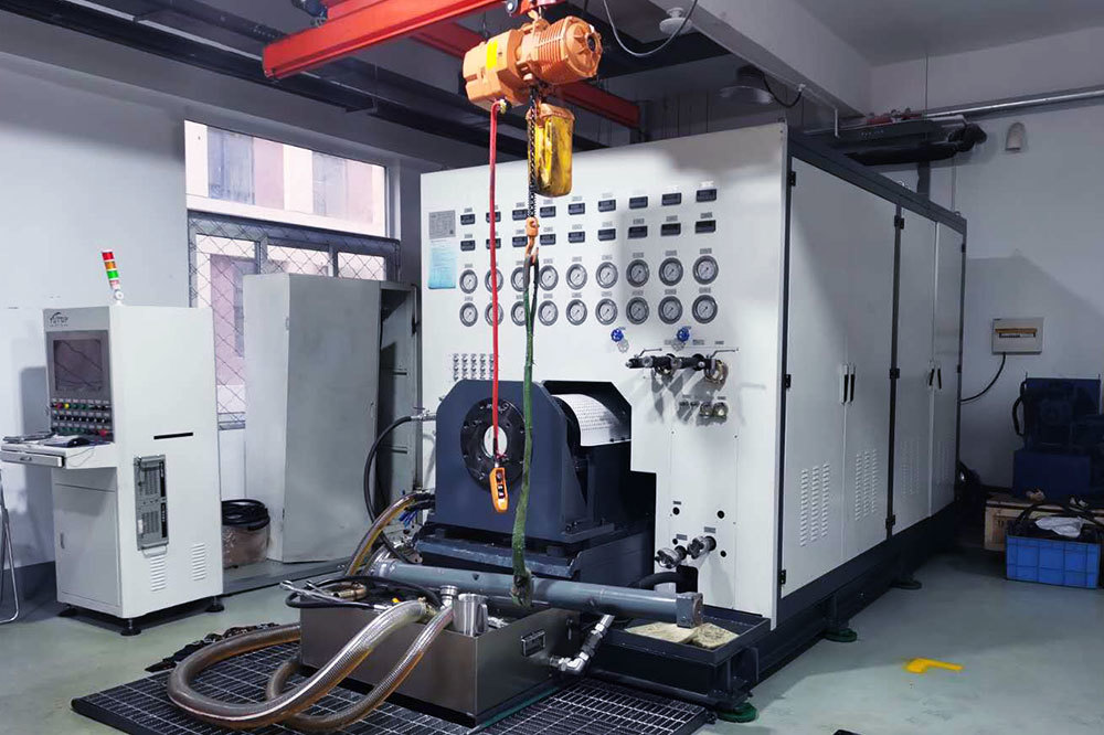 Hydraulic pump test bench