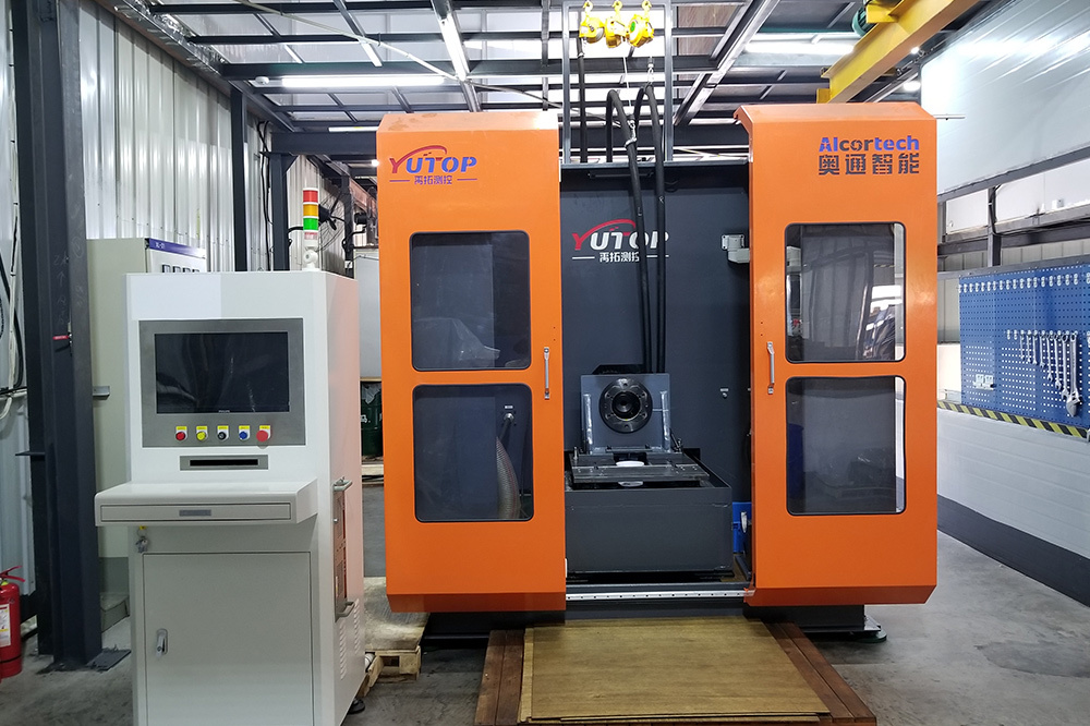 Plunger pump test bench