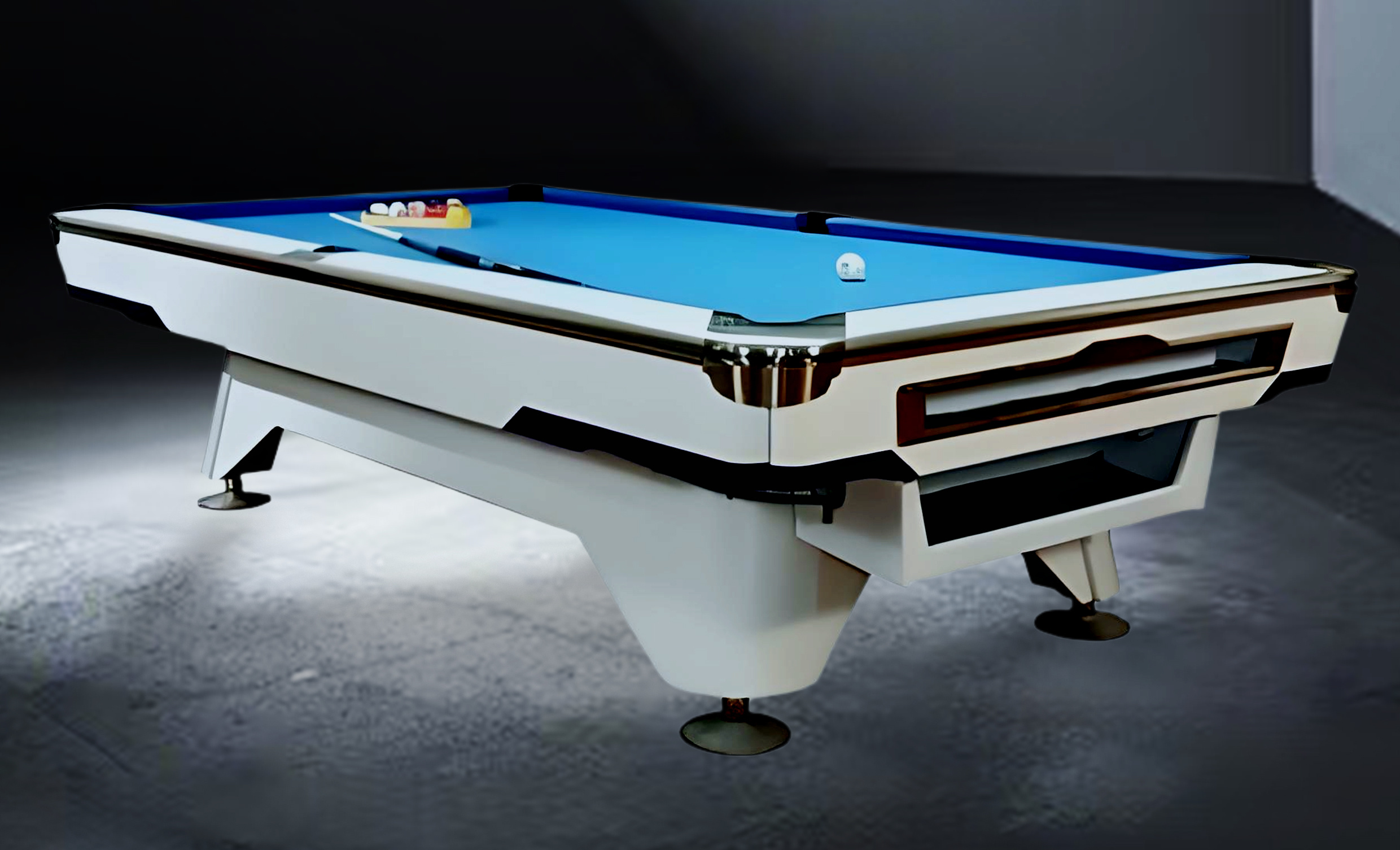 Série de billards avec retour automatique de bille
