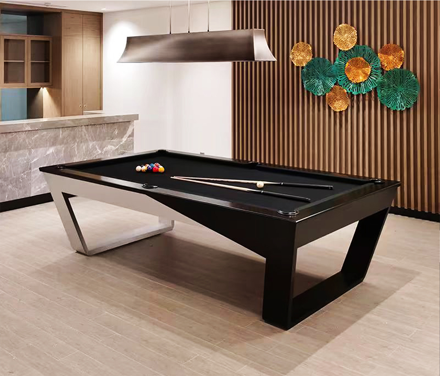 Billard américain de neuf boules sur mesure